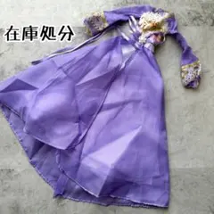 SALE！ バービー人形 ポピーパーカー 古代中国 宮廷風ドレス 紺色 漢服