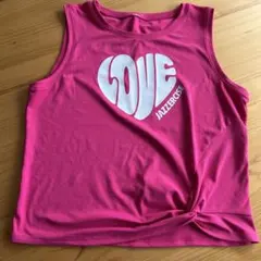 JAZZERCISE タンクトップ ピンク