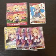 ヴァイスシュヴァルツ 電撃文庫 PRパック やすみ ジェス 4枚セット