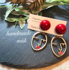 handmade702 おすましさんピアス snidel Rady