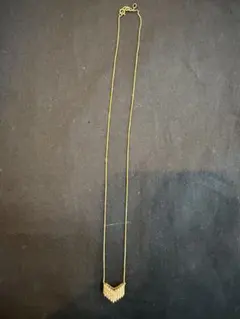 ☆0.15ct☆✨ダイヤモンドK18V字ネックレスペンダント40cm - メルカリ