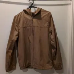 ブラウン フード付きジャケット