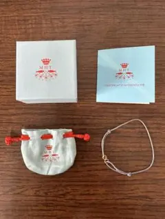 マリーエレーヌドゥタイヤック 蝶 ダイヤモンド コードブレスレット