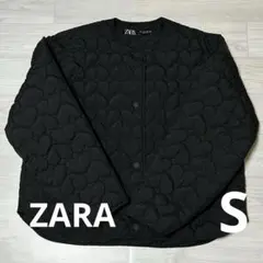 美品　ZARA ハートキルティングジャケット S
