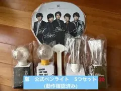 嵐　歴代　ペンライト　うちわ型ペンライト　5本まとめ売り