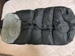 ベビーカー用 フットマフ 防寒カバー ブラック