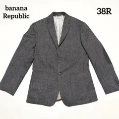 banana Republicエルボーパッチ テーラードジャケット ヘリンボーンのサムネイル