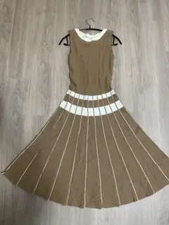 CELFORD ノースリーブニットワンピース