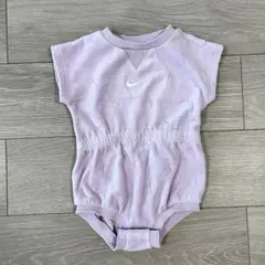 NIKE ベビー ロンパース カバーオール パープルのサムネイル