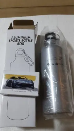 【非売品】マツダ　アルミニウムスポーツボトル500　おまけ小さなトランプのサムネイル