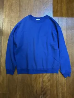 BEAUTY&YOUTH スウェット トレーナー ブルー 青 Lサイズ　美品