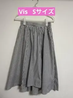 Vis スカート　ウエストゴム　Sサイズ