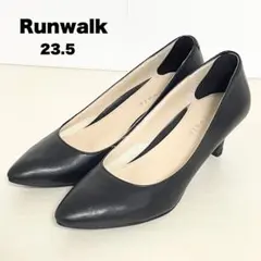 ASICS Runwalk ポインテッドトゥ パンプス ブラック 23.5のサムネイル