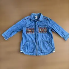 TITICACA 刺繍ポケット デニムジャケット Mのサムネイル