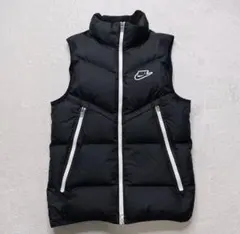 Nike ブラック ダウンベスト Mサイズ [美品]