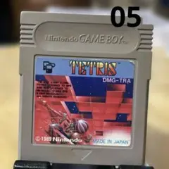ジャンク品 希少 初期ロット05 任天堂 ゲームボーイソフト TETRIS