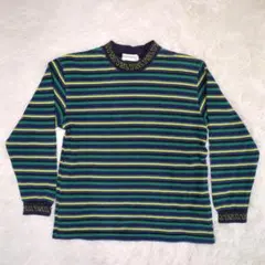 YVES SAINT LAURENT 140 ボーダー長袖カットソー キッズ