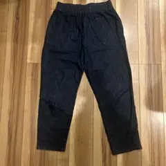 ダークブルー デニム イージーパンツ