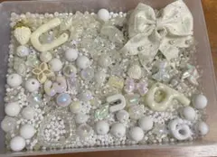 500g　ファンシービーズ　まとめ売り　カスタムボールペン　お得　ハンドメイド