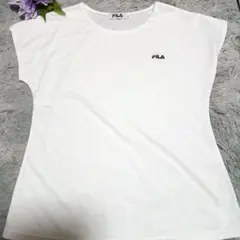 美品！FILA 半袖トップス ホワイト Mサイズ