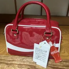 【Coca-Cola】2WAYエナメルミニボストンバッグ