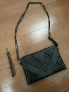 未使用品 ショルダーバッグ 黒 2way