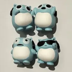 ブルーハムハム ならぶんです。 4種 コンプリートセット ガチャガチャ