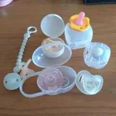 お試し おしゃぶりとケースセット 0〜3ヶ月