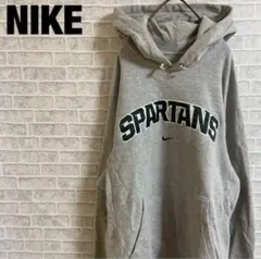 【早い者勝ち】NIKE ナイキ ロゴ SPARTANS パーカー グレー