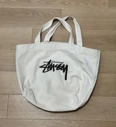stussy WOVEN TOTE BAG - メルカリ