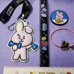 BT21 クッキー ストラップ ヘアゴム マグネット