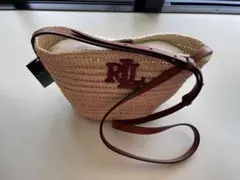 ラルフローレンストロー かごバッグ クロスボディ