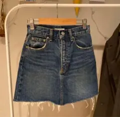 美品⭕️SLY Slogy Jeans ダークブルー ミニスカート　デニムスカート