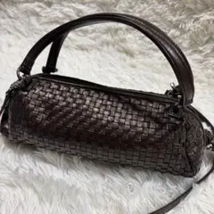 Leilian ハンド　ショルダーバッグ　2way イントレチャート レザーのサムネイル