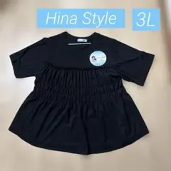 Hina Style 半袖カットソー ブラック系