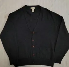 80s LLBEAN スコットランド製カーディガン薄手のサムネイル