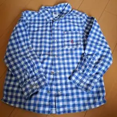 PETIT BATEAU チェック柄シャツ 4ans