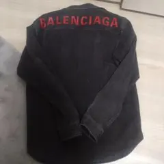 2026年最新】BALENCIAGA デニムカラー：ブラック メンズ デニムシャツ