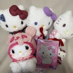 サンリオ　ハローキティ ぬいぐるみ　マスコット　ソフビ　まとめ売り　タイトー限定