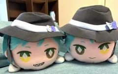 【美品】ツイステ 寝そべりぬいぐるみ フロイド・ジェイド