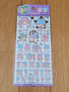 リトルツインスターズ キキララ 5サイズステッカー シール 산리오 3