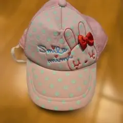 kp DECO キッズ キャップ ピンク ドット柄　Lサイズのサムネイル