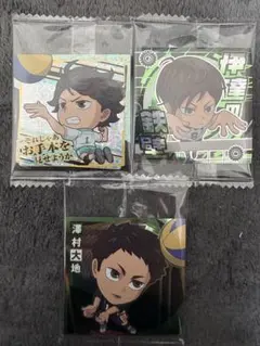 ハイキューウエハースシール HQ2-27排球レア 及川徹 HQ2-23SR 二口