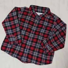 2Y（92）　BURBERRY CHILDREN　男女兼用　チェックの長袖シャツ
