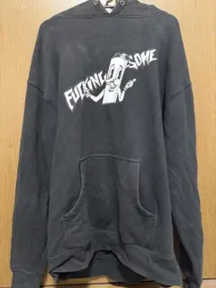 Fucking Awesome ブラック ジョイントパーカー LARGE
