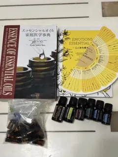 エッセンシャルオイルセット 書籍とボトルドテラナチュラル＆ハーモニー