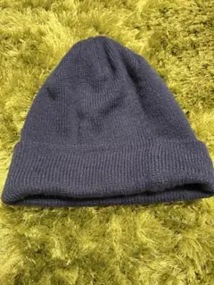 ネイビー ニット帽 フリーサイズ