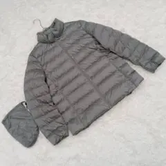 『ユニクロ』 (XXL) ウルトラライトダウンジャケット 収納袋付 大きいサイズ