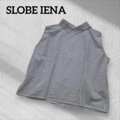 SLOBE IENA ストライプ ノースリーブ トップス ブラウス - メルカリ