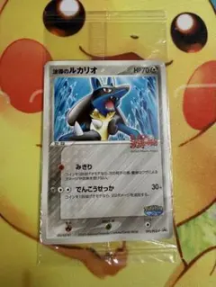 ポケモンカード 波導のルカリオ 未開封 プロモ ポケパーク